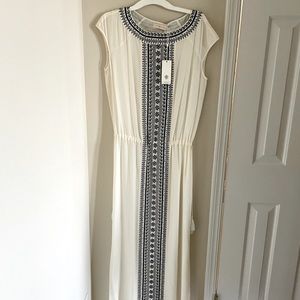 Tori Burch short sleeve caftan 100% silk